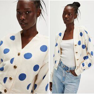 Free People Grace Printed Cardi